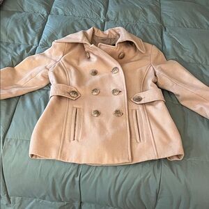 Nine West Women's Pea Coat in Light Pink
